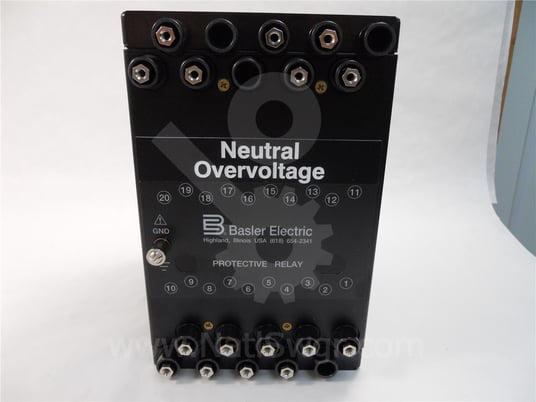 Basler, be1-59nc-a5e-e2y-cos1f, be1-59nc neutral over voltage solid state relay new 012-865 - Image 2