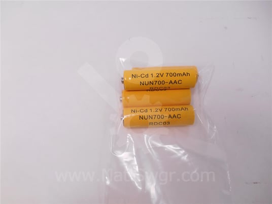 Nuon Nun700-aac, aa nickel cadmium battery new 015-351 - Image 2