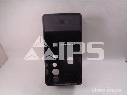 General electric, 568b265g1, akr deep black face plate front escutcheon manual mechanism surplus011-388 - Image 1
