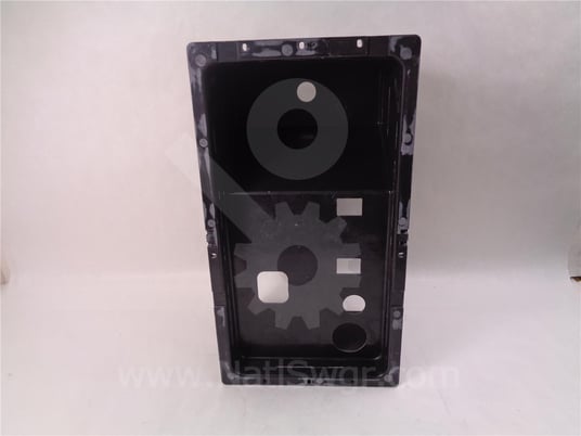 General electric, 568b265g1, akr deep black face plate front escutcheon manual mechanism surplus011-388 - Image 2