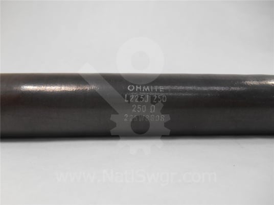 Ohmite, l225j250, 250 ohm resistor surplus013-204 - Image 2