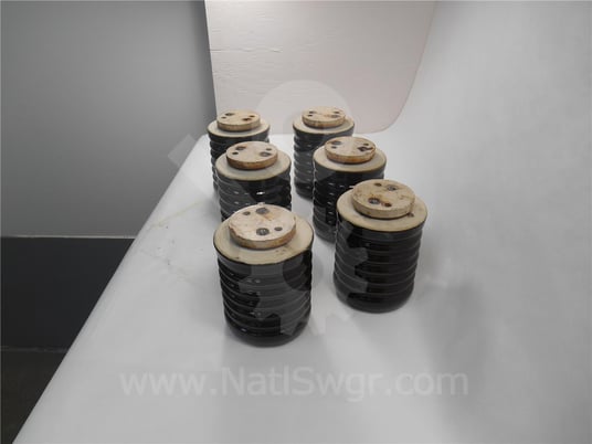 General electric, 281b721g1, porcelin stand off insulator 6 inch 15kv surplus012-108 - Image 5