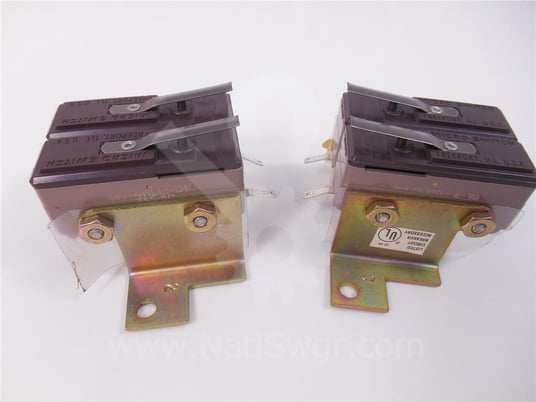 SQUARE D, S34DCB2, AUXILIARY SWITCH ASSEMBLY 2NO/2NC SURPLUS016-073 - Image 2