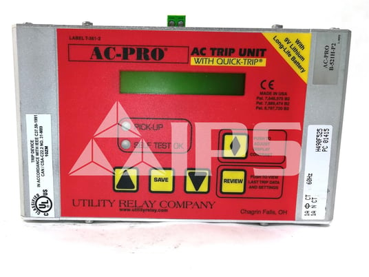 Utility Relay Urc, b-521h-p2, ac pro 1a solid state programmer lsig surplus016-515 - Image 1