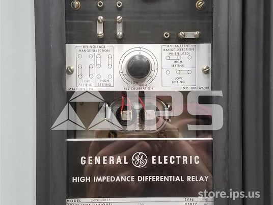 General electric, 12pvd21b1a, pvd bus differential relay surplus014-938 - Image 1