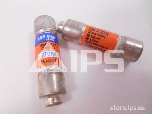 2 Amps Shawmut Amp-trap Current Limiting Fuse Class Cc, Time Delay, 600v - Image 1