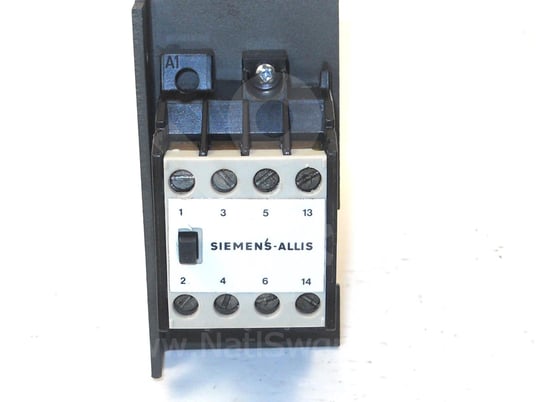 Siemens-Allis, 18-723-742-501, motor cut off switch 125vac/dc surplus009-245 - Image 5