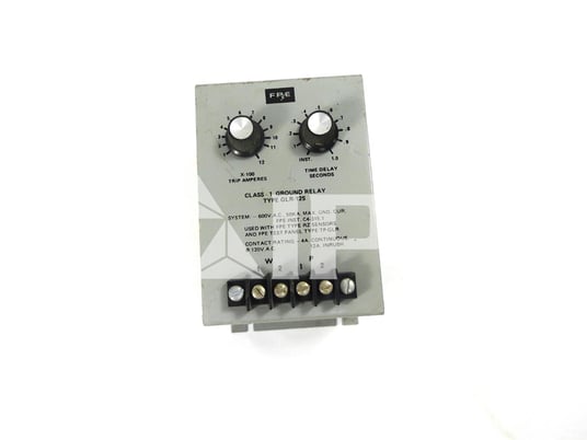 Federal pacific, glr-12s, glr ground fault relay surplus014-025 - Image 1