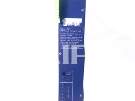 Schweitzer Sel-251 Protection Relay Distribution, 24-48 Volts DC - Image 1