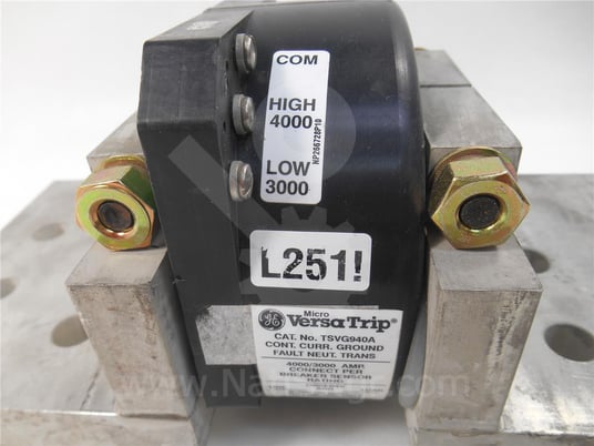 3000-4000 amps, general electric, 139c4970g161, mr neutral current transformer mvt/ entelliguard - Image 5