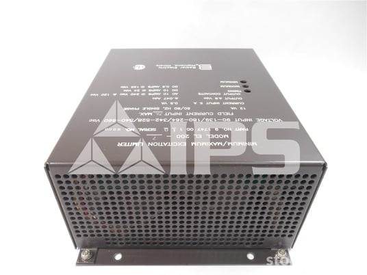 Basler El-200 Minimum Maximum Excitation Limiter Input 90-660vac, Field Current Input 7 Amps Max - Image 2