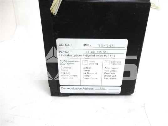 Sa Static Trip Iii Solid State Programmer Lsig With Targets, Zone, Communication, Metering, Extened - Image 3