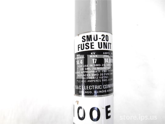 100e S&c Smu-20 Power Fuse 14.4 KV E Rated Fuse, Standard Speed - Image 2