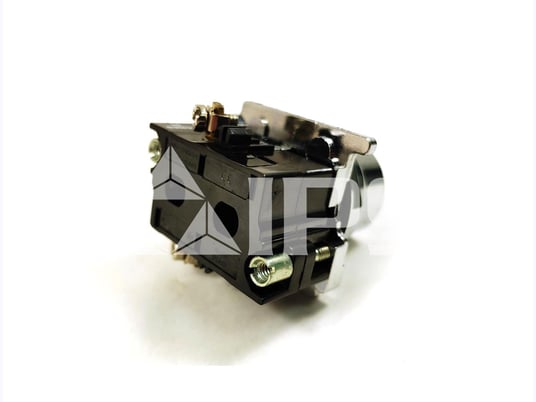 Ch 30.5mm Momentary Push Button Assembly Green Flush, 1 No - Image 4