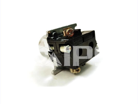 Ch 30.5mm Momentary Push Button Assembly Green Flush, 1 No - Image 5