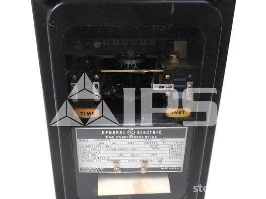 GE Iac Time Over Current Relay Toc 4-12a, Ioc 20-80 Amps - Image 1