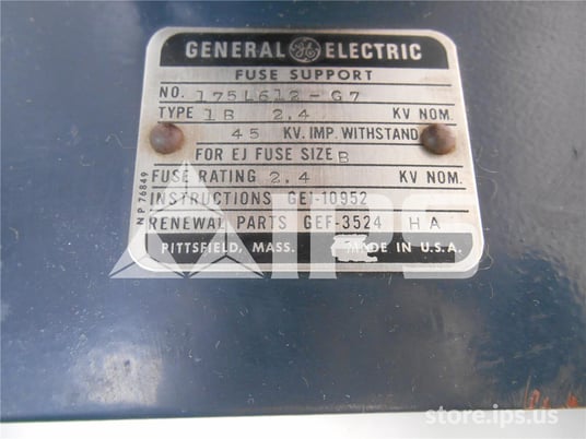 GE 1b Fuse Support Assembly 2.4 Kv For Ej Fuse Size B - Image 2