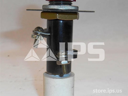 GE Et-16 Led Red Indicating Light Assembly Red Transparent Cap, 48vdc, 1200 Ohm Resistor - Image 1