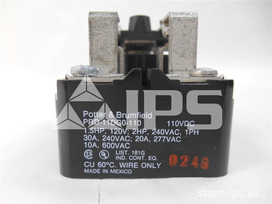 WH 110 Volts DC Control Relay Z For Dhp, Dpdt, Non Oem - Image 3