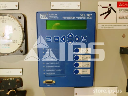 Schweitzer Sel-787 Transformer Protection Relay - Image 1