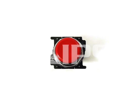 Ch 30.5mm Momentary Push Button Assembly Red Extended, 1 No - Image 3