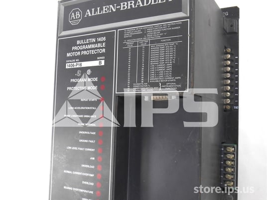 Allen Bradley Bulletin 1406 Programmable Motor Protector 120vac, Series B - Image 4