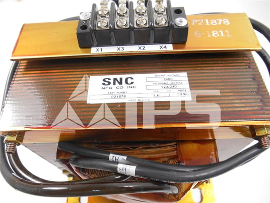Snc 20/10:1 Control Power Transformer 2kv Amps Unused Surplus 2400:120/240, 25 KV Bil - Image 2