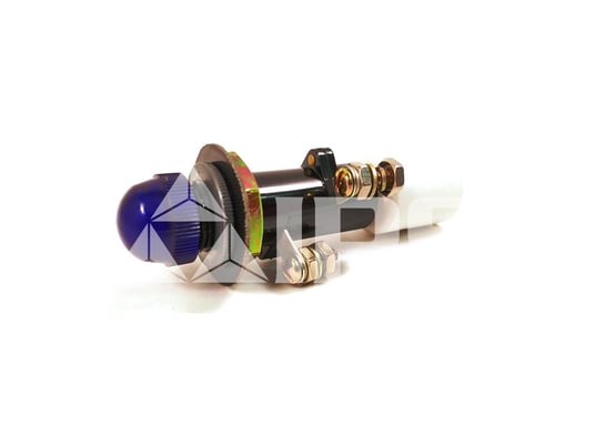 GE Et-16 Led Blue Indicating Light Assembly Blue Led With Blue Transparent Cap, 125vdc, 2000 Ohm Resistor - Image 1