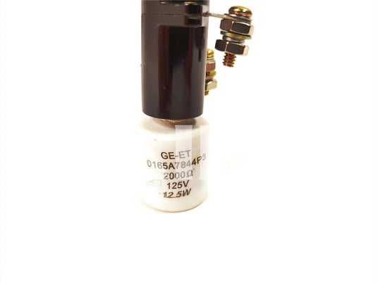 GE Et-16 Led Blue Indicating Light Assembly Blue Led With Blue Transparent Cap, 125vdc, 2000 Ohm Resistor - Image 2