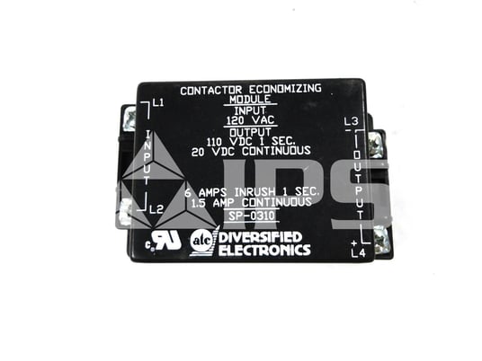 GE 120 Volts AC Contactor Economizing Module For Limitamp, 20 Volts DC Continuous - Image 2