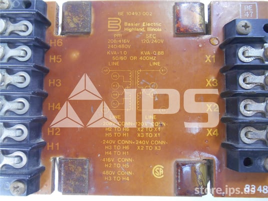 Basler 2/4:1/2 Control Power Transformer 240/480:120/240 - Image 4