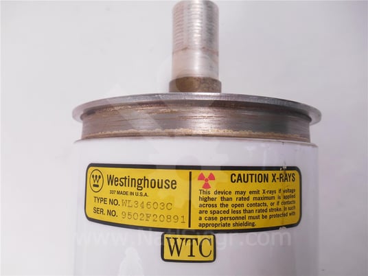 Westinghouse, wl34603c, vacuum interrupter bottle assembly surplus015-164 - Image 3