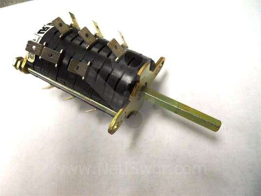 General electric, 0209b4825p001, es-102 auxiliary switch assembly 4no/4nc surplus008-392 - Image 2