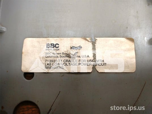 800 Amps Bbc Lk Drawout Substructure For Lk-8, Manually Or Electrically Operated Breaker - Image 4