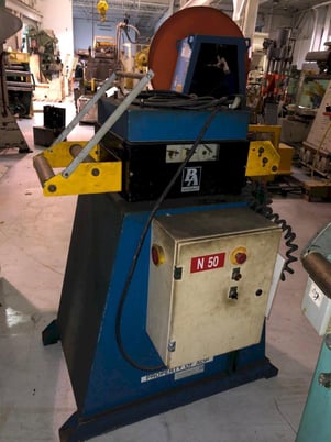 1600 lb. Pennsylvania Industries, coil reel & straightener, 12" width, .090" thickness - Image 2