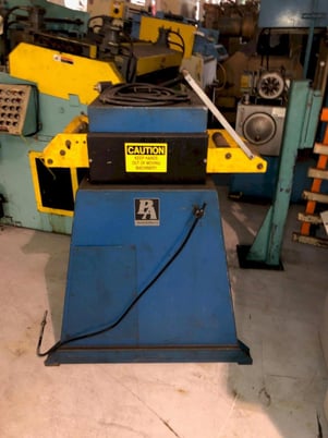 1600 lb. Pennsylvania Industries, coil reel & straightener, 12" width, .090" thickness - Image 4