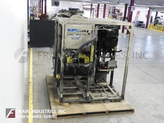 Thiele / Slidell #3120, automatic, single spout net weigh, bag filling and sealing system, 4-20 bags per - Image 4
