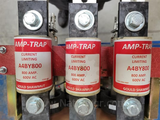 600 amps, Siemens-Allis, laf-600a, m/o, d/o surplus020-641 - Image 2