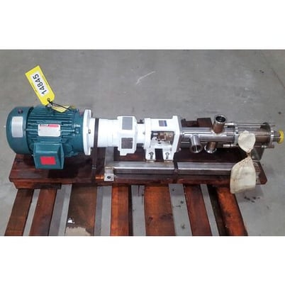 Moyno #PB1Dk, 3 HP, progessing cavity Stainless Steel pump, #14845 - Image 2