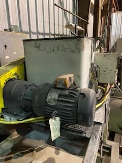 Sweed #515AB-3, scrap chopper, 3 HP 240/460 V., on rollers, S/N 91-2258 - Image 4