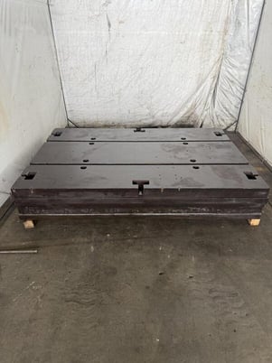 60" x 90" x 14", T-slotted Floor Plate, Stock # 0632121 - Image 2