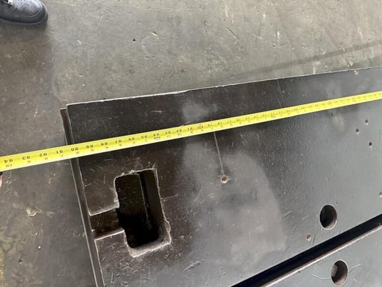 60" x 90" x 14", T-slotted Floor Plate, Stock # 0632121 - Image 6