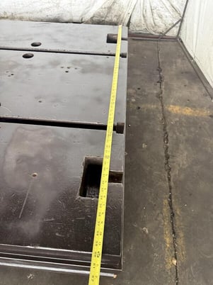 60" x 90" x 14", T-slotted Floor Plate, Stock # 0632121 - Image 7