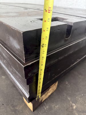 60" x 90" x 14", T-slotted Floor Plate, Stock # 0632121 - Image 8