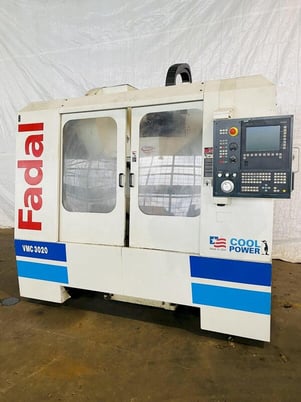 Fadal #VMC3020HT,  CNC vertical machining center, 21 automatic tool changer, 30" X, 20" Y, 24" Z, 10000 RPM - Image 2