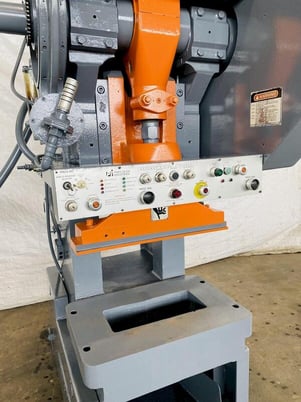 60 Ton, Federal/Precision Industries, OBI Press, 3" stroke, 200 SPM, air clutch, 1996, Stock # 0635721 - Image 6