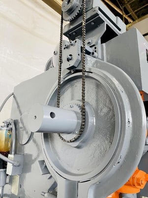60 Ton, Federal/Precision Industries, OBI Press, 3" stroke, 200 SPM, air clutch, 1996, Stock # 0635721 - Image 9