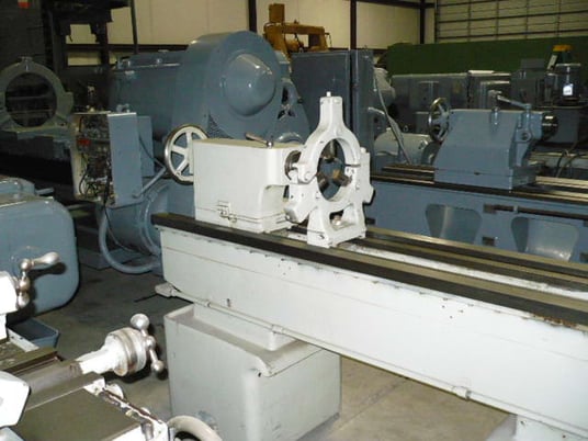 20" x 80" American #20, engine lathe, 12.5" swing over cross slide, 8-1/2" steady rest, coolant, 15 HP - Image 4