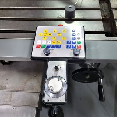 Cleveland #B6FC, CNC vertical bed mill, 13" x58" tbl, 40" X, 22" Y, 20" Z, Centroid M39 Control, 2003 - Image 5