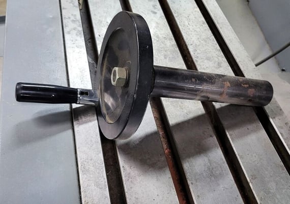 Cleveland #B6FC, CNC vertical bed mill, 13" x58" tbl, 40" X, 22" Y, 20" Z, Centroid M39 Control, 2003 - Image 8